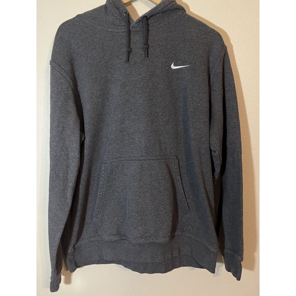 Nike Men's Gray Hoodie Sweatshirt - Size XL